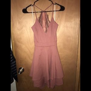 Cute, Short Pink Dress